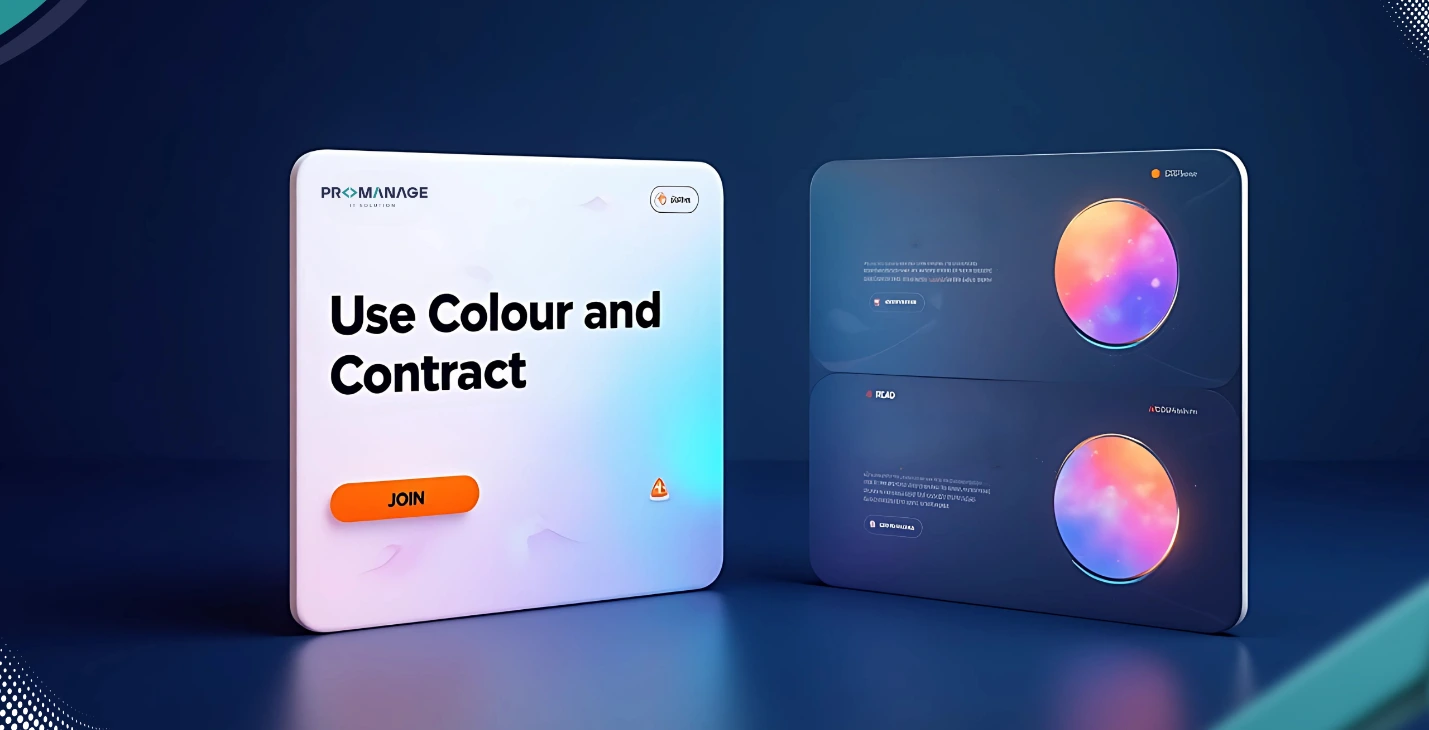 Use Colour and Contrast to Highlight Key Actions