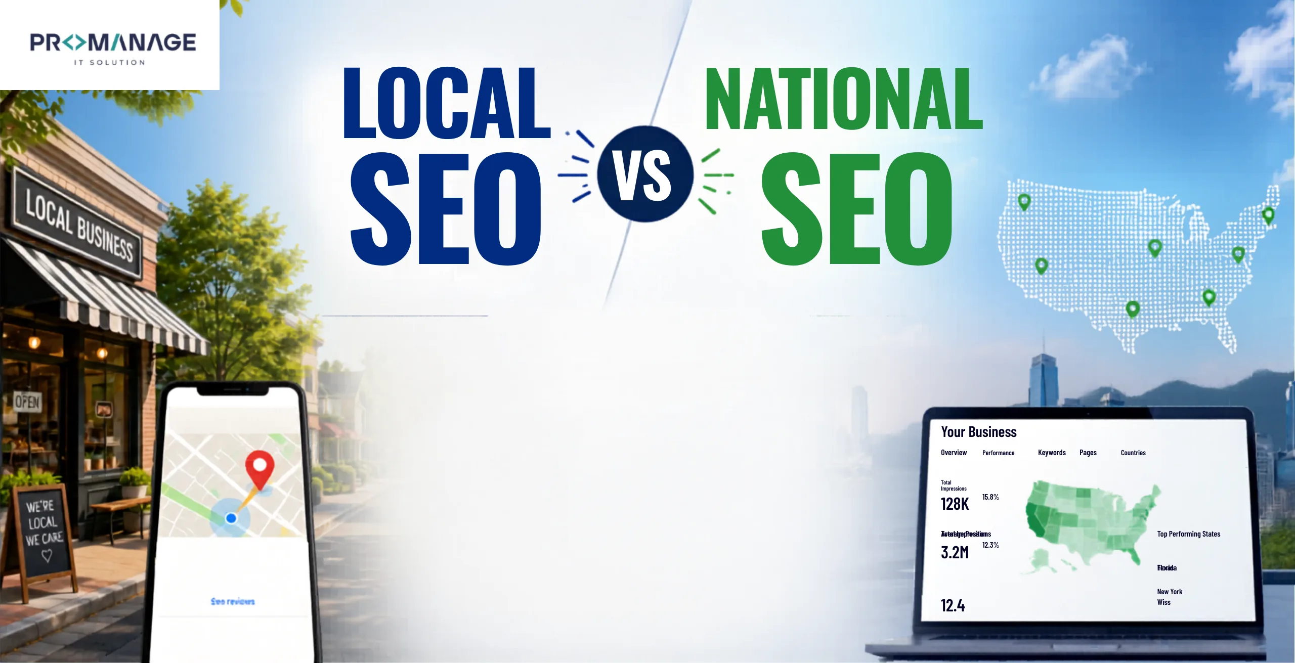 Local SEO vs National SEO