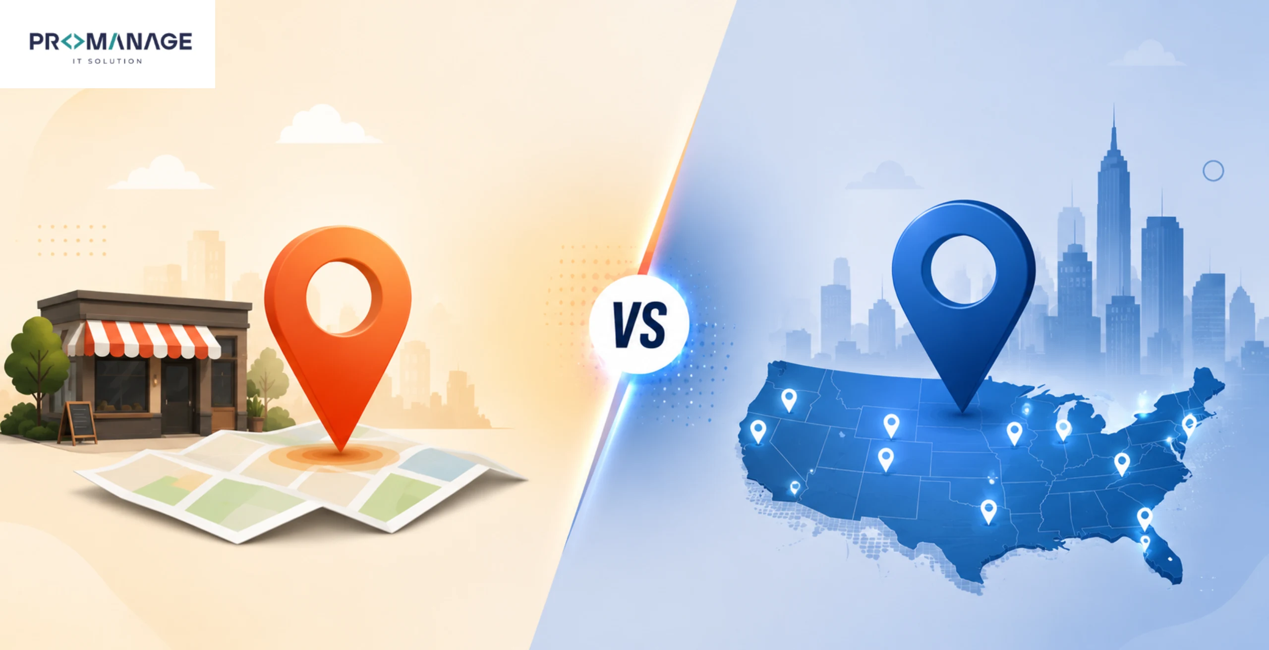 Local SEO vs National SEO