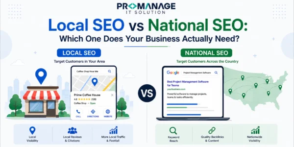 Local SEO vs National SEO
